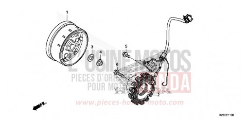GENERATRICE CRF125FP de 2023